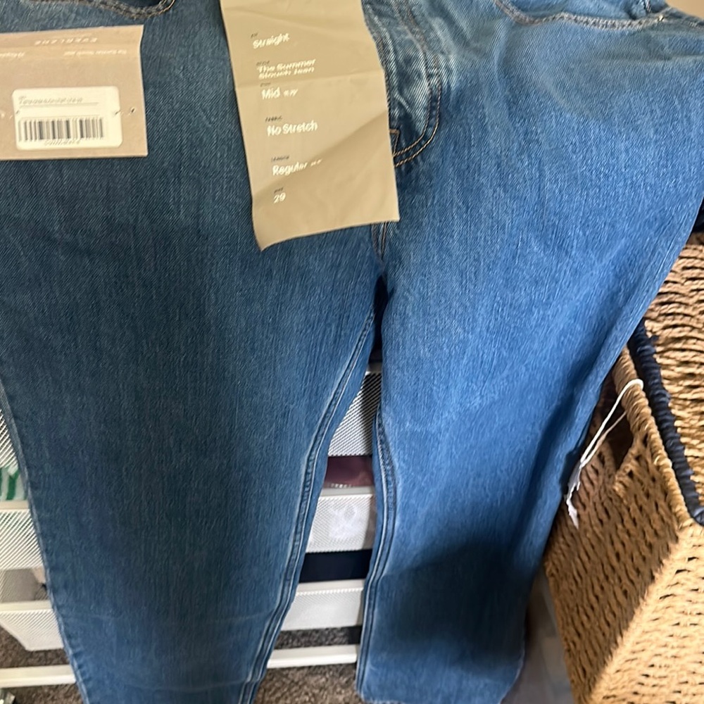 Everlane Classic Blue Denim Jeans